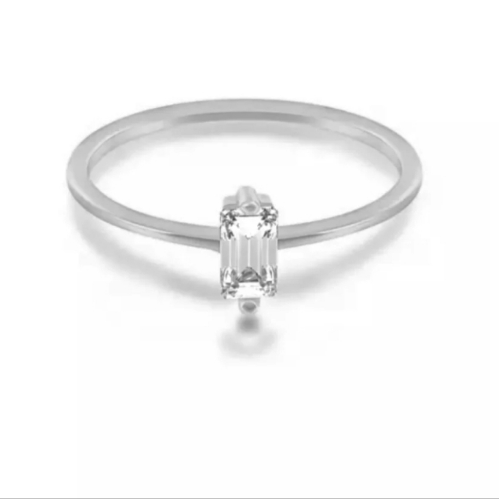 Sterling Silver Stackable Promise Ring